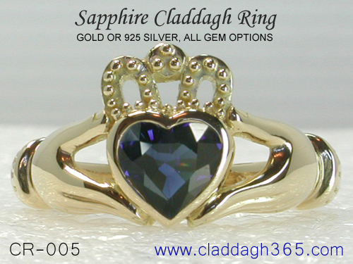 claddagh engagement ring