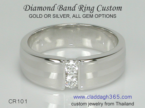 custom diamond ring