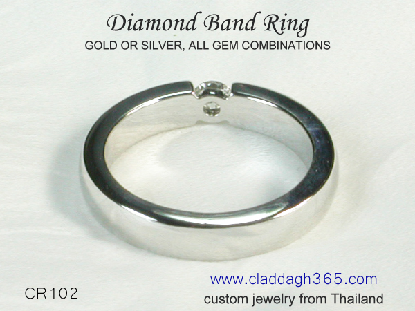 custom made diamond ring