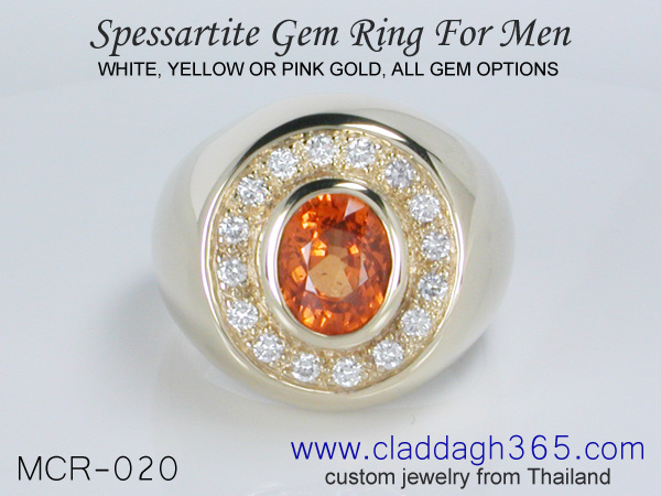 spessartite ring 